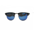 High Quality Club Master Style Unisex Metal Sunglasses (F14083)